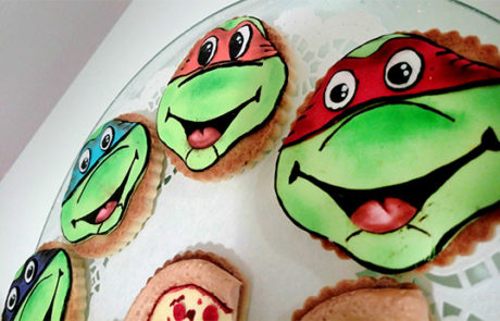 Ninja Turtles cookies
