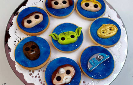 Star Wars sugar cookies